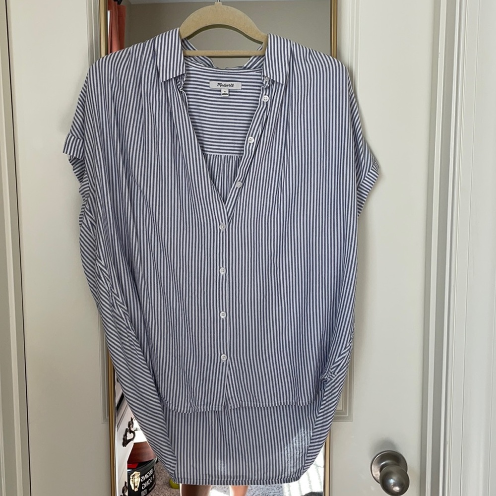 Madewell Striped Button Down
